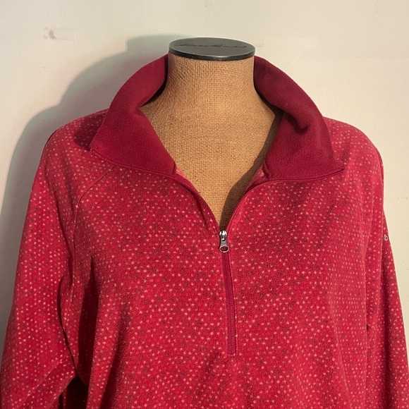 Columbia sportswear company Red Women's 1/4 zip size 2XL - Picture 2 of 7